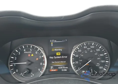 2019 Infiniti Q50 3.0T Luxe z USA, uszkodzony, nr VIN JN1EV7AP3KM518176